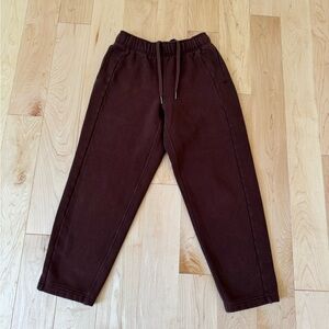 Lululemon Brown Cropped Sweatpants